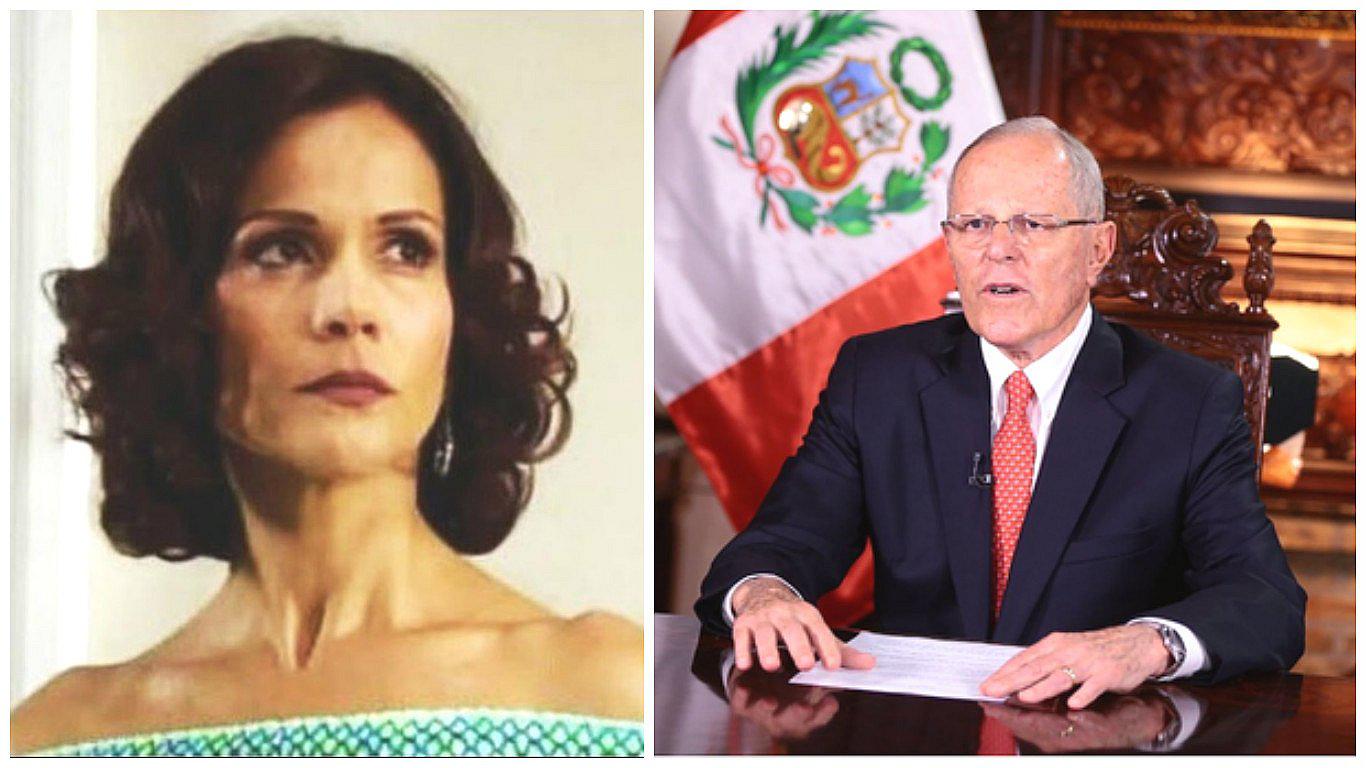 Mónica Sánchez se pronuncia en Twitter sobre discurso de PPK tras su renuncia (FOTO)