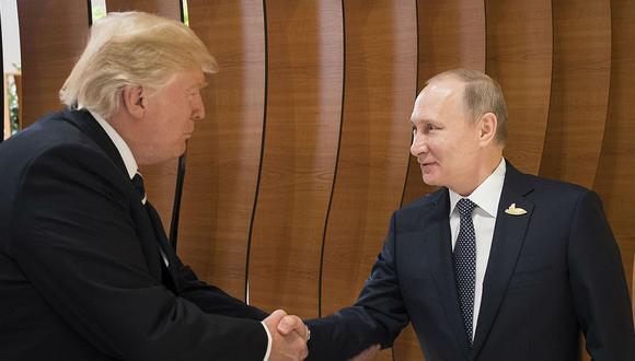 Donald Trump aseguró que se lleva "muy, muy bien" con Vladimir Putin