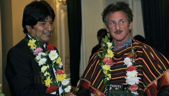 Sean Penn le declara la "guerra" a Bolivia