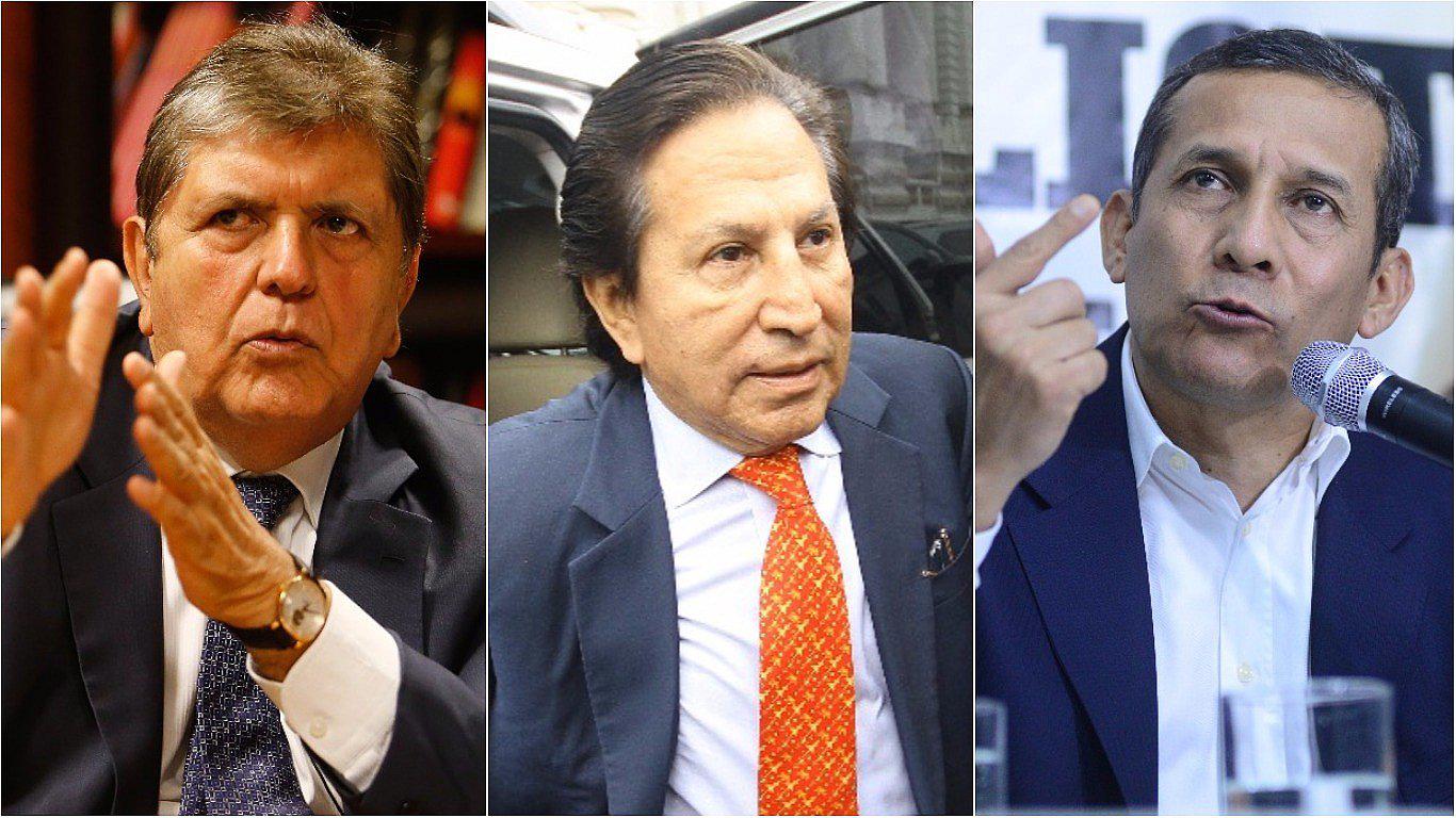 Alan García, Alejandro Toledo y Ollanta Humala deben retirarse de la política según encuesta del Poder
