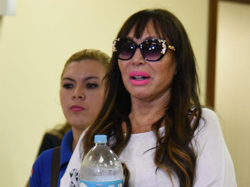 Moria Casán reconoció que cocaína era para su consumo