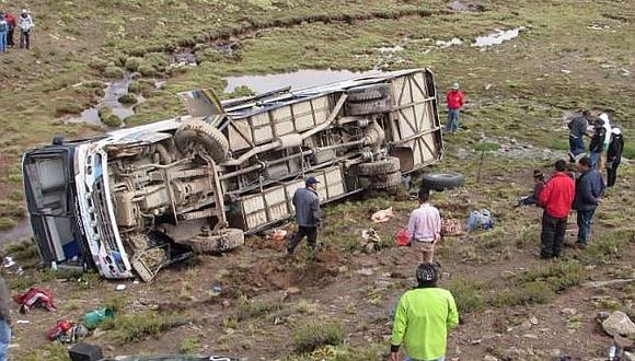 Junio terminó con accidentes que dejaron dos víctimas en Puno