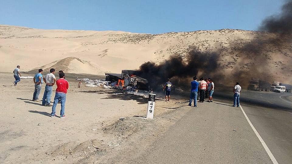 La Libertad: Un muerto tras despiste de tráiler en Coscomba