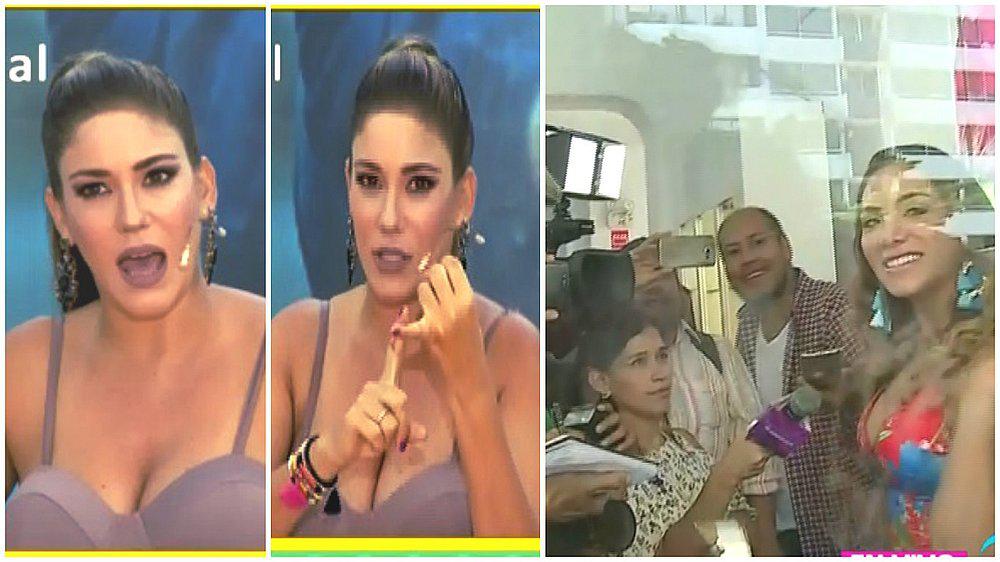 Tilsa Lozano arremete contra Isabel Acevedo por prohibirle el ingreso a su conferencia (VIDEO)