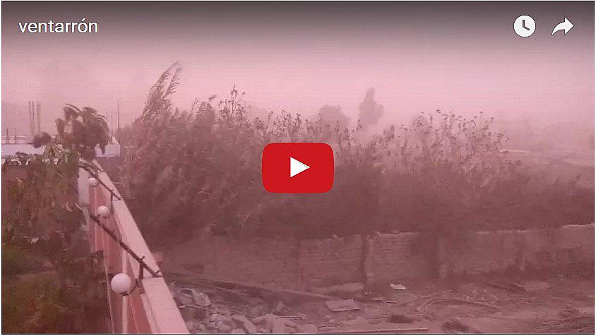 VIDEO: Ventarrón se lleva calaminas de techos en viviendas de Tacna