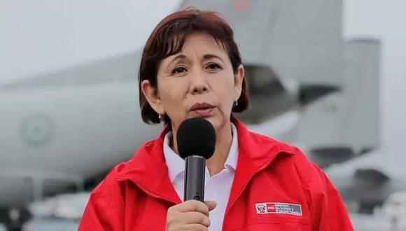 Nancy Tolentino, ministra de la Mujer.