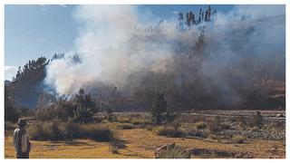 Reportan 40 incendios forestales durante el 2020 y cifra duplica a la del 2019, en Áncash