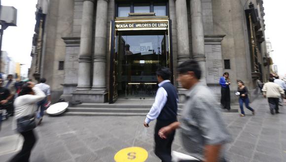 El indicador S&P/BVL Perú General, el más representativo de la bolsa, subía un 0.33%. (Foto: GEC)