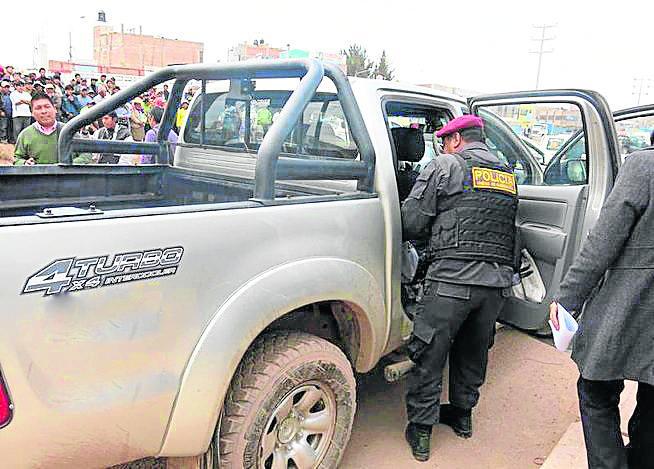 Asaltan y golpean a funcionarios de Municipalidad de Acocro