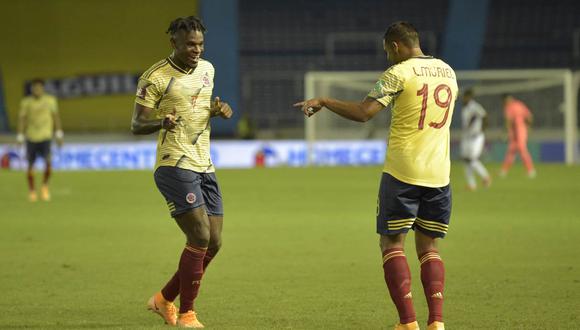 Colombia venció 3-0 a Venezuela en la primera fecha de las Eliminatorias. (Foto: AFP)