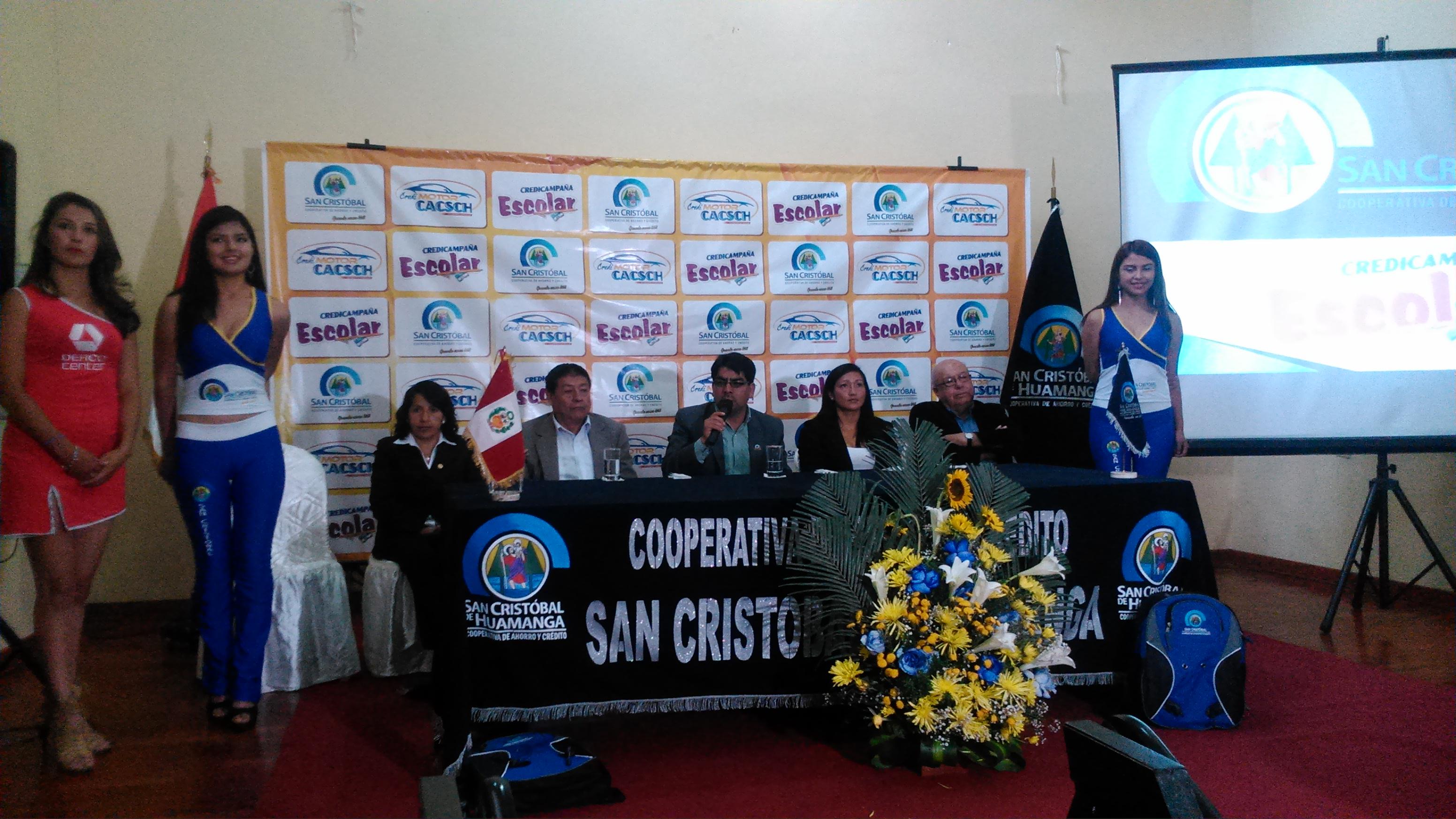 CACSCH lanza Credicampaña escolar 2016 y Credimotor Cash