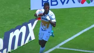 Washington Corozo marcó un doblete para el triunfo de Pumas sobre Monterrey en los últimos minutos