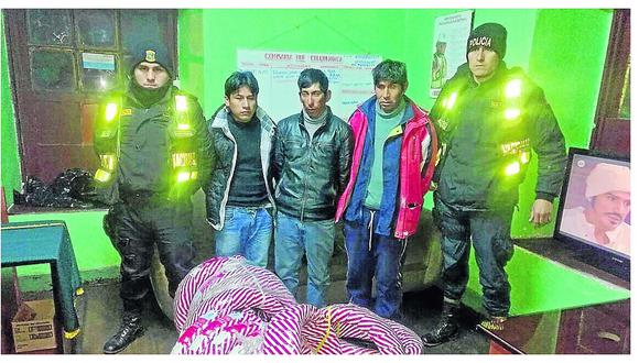​'Patinadores' que robaban a vehículos en la  Carretera Central son capturados en Junín 