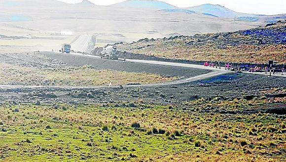 Habilitarán 28 kilómetros de autopista Puno-Juliaca en las próximas semanas