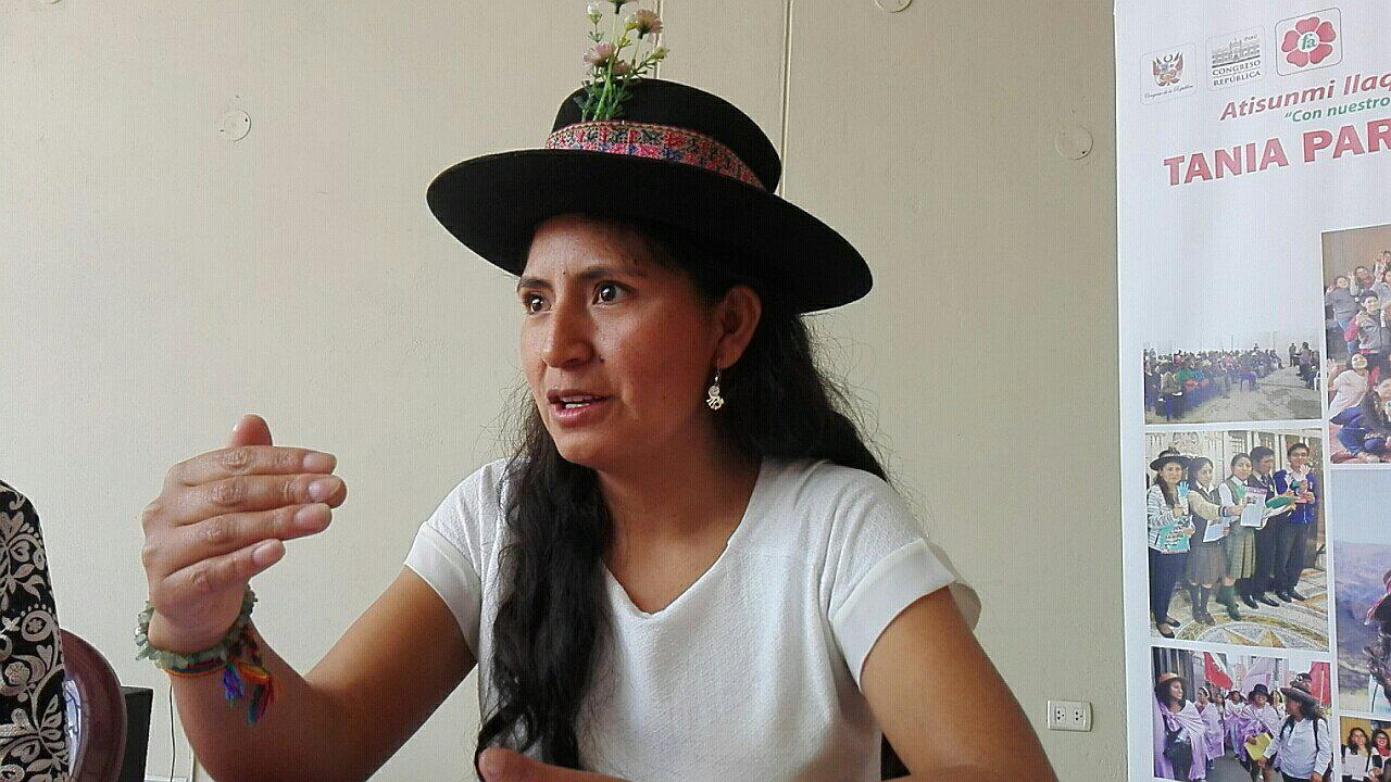 Tania Pariona: "Existe abuso de poder de parte de la mayoría en el Congreso de la República"