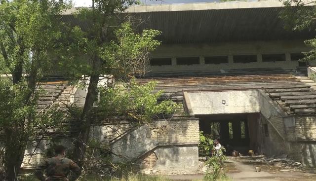 Así luce el estadio Avangard en Pripyat, Ucrania, que no pudo ser estrenado por el desastre de Chernobyl. (Foto: Youtube)