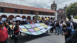 Con marchas ayacuchanos rechazan calificativo de terroristas y piden justicia por muertes