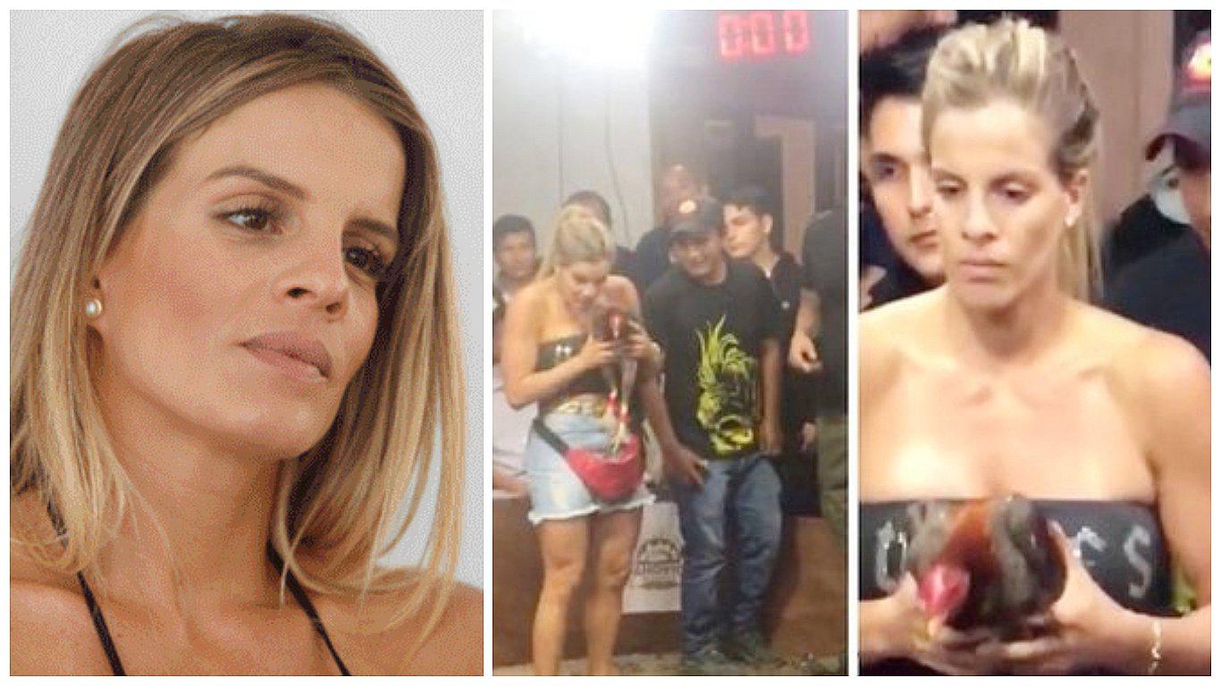Alejandra Baigorria envía mensajes tras polémica por participar en pelea de gallos (FOTOS)