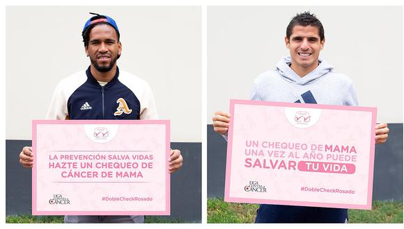 ​Selección peruana se sumó a campaña contra el cáncer de mama (VIDEO)
