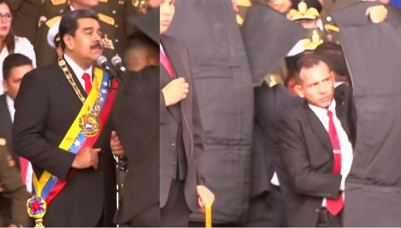 Venezuela: Así reaccionó la seguridad de Nicolás Maduro en el intento de asesinato (VIDEO)