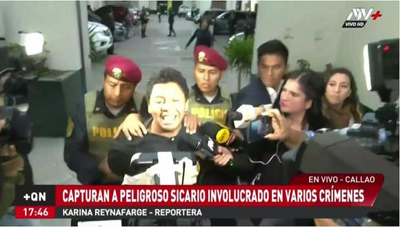 Callao: Sicario de 19 años le pregunta a periodista si quiere su autógrafo (VIDEO)