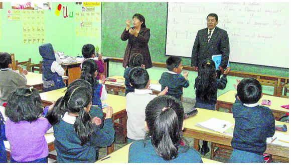 Huancayo: ​En 252 instituciones educativas realizarán racionalización docente