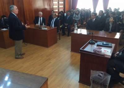 Arica: juristas peruanos viajan y se capacitan en tribunales de Chile