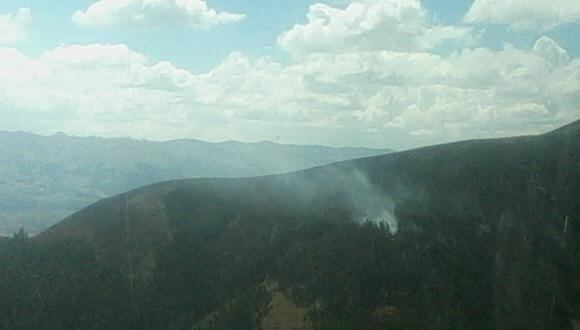 Incendio forestal en Vinchos arrasa con 80 hectáreas