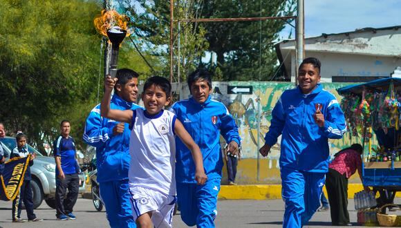 Huanta: primera olimpiada deportiva 2015