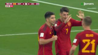 Goles de España: Carlos Soler y Álvaro Morata ponen el 7-0 ante Costa Rica (VIDEO)