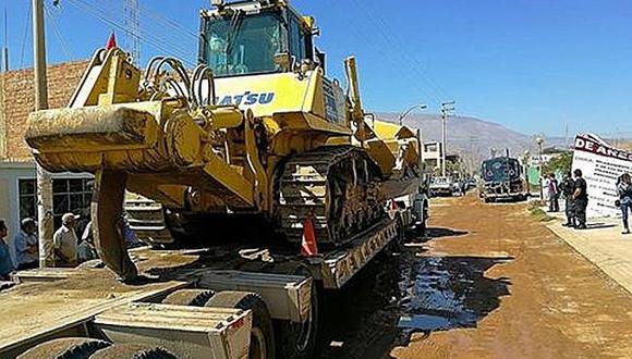 Arequipa: empezó el asfaltado de la carretera para unir las provincias de Castilla y Camaná