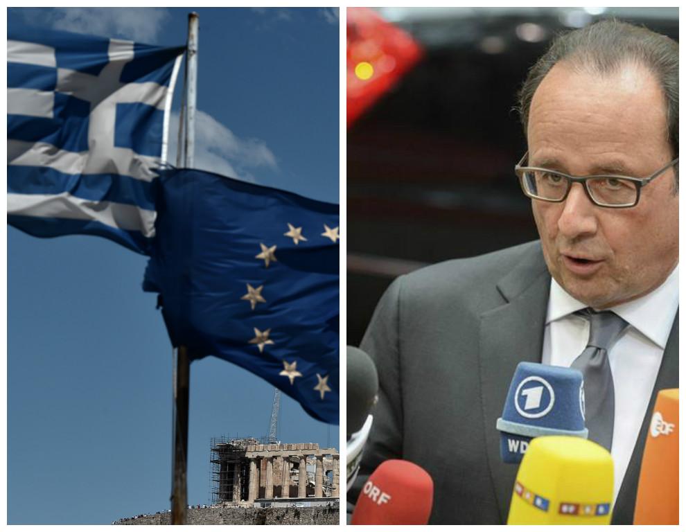  François Hollande dice que las decisiones sobre Grecia se deben tomar en una semana