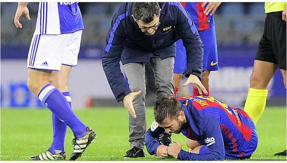 Barcelona vs. Real Madrid: Jordi Alba es duda para el clásico (VIDEO)