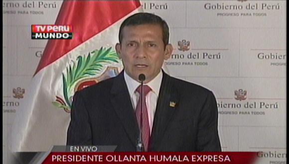 Humala expresa su pesar por muerte de presidente Hugo Chávez
