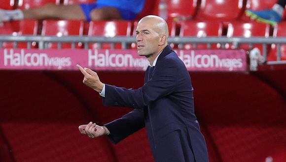 Zidane es entrenador de Real Madrid desde marzo del 2019. (Foto: EFE)