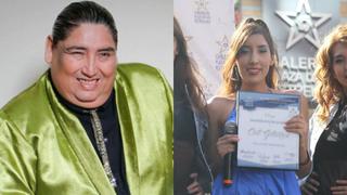 Hija de Tongo recibe importante premio como cantante en México