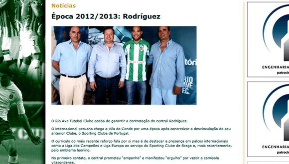 Alberto Rodríguez ficha por el club Rio Ave de Portugal