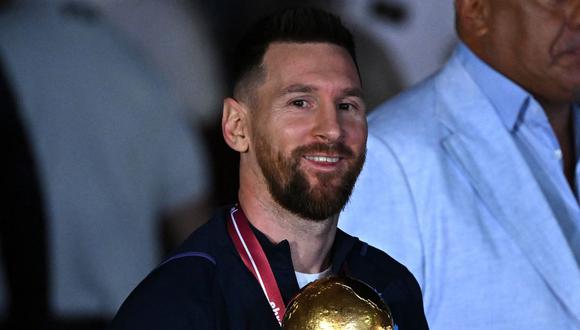 Lionel Messi es actualmente jugador del PSG de Francia. (Foto: AFP)