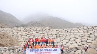 La Libertad: Terminan el primer dique en la quebrada San Idelfonso 