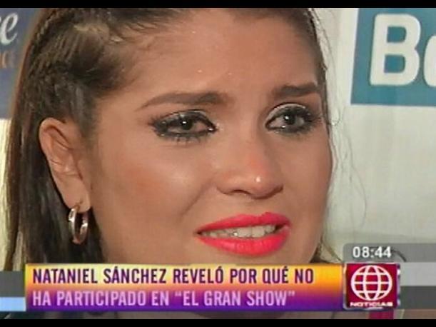 Nataniel Sánchez revela entre lágrimas por qué no participa en El Gran Show (VIDEO)