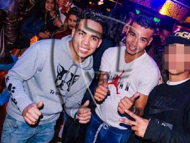 El peruano Jafet Torrico y el venezolano Rubén Matamoros, amigos que frecuentaban discotecas de Lima norte. (Captura: Panorama)