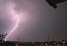 Caravelí fue sorprendido con tormentas eléctricas y lluvias