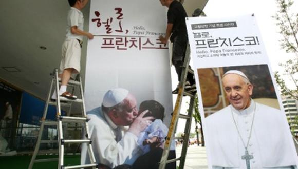 La visita del papa desata el interés por el catolicismo en Corea del Sur