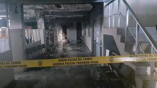 Incendio en municipalidad de Camaná daña equipos y documentos de Cobranza Coactiva (VIDEO)