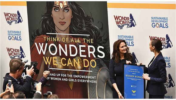 Mujer Maravilla: ONU nombra a "Wonder Woman" como embajadora honorífica 