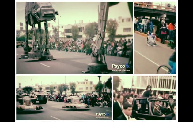 Mira la Parada Militar 2014 al estilo de Star Wars (Video)