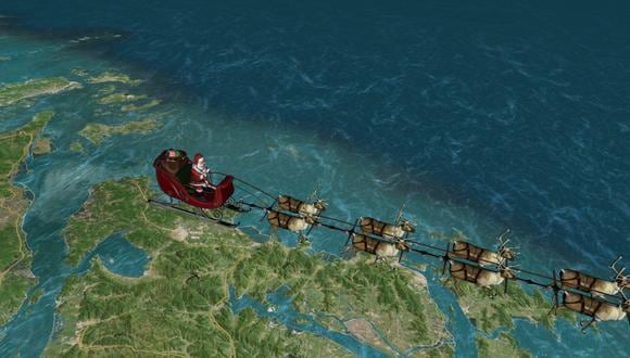 ​Navidad 2015: Papa Noel ya recorre el planeta en su trineo