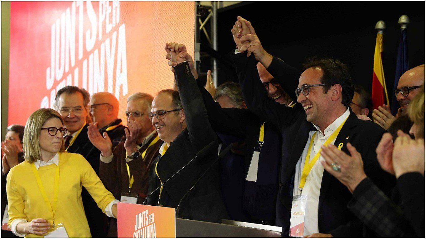 Cataluña: ​Independentistas ganan mayoría absoluta en elecciones parlamentarias