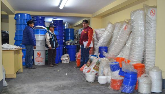 Cusco: verifican almacenes ante fenómeno "El Niño" y otras eventualidades