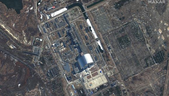 La Agencia Internacional de Energía Atómica (OIEA) ha dejado, desde el 9 de marzo, de recibir datos en vivo de Chernóbil. (Foto: Satellite imagen2022 Maxar Technologies / AFP)